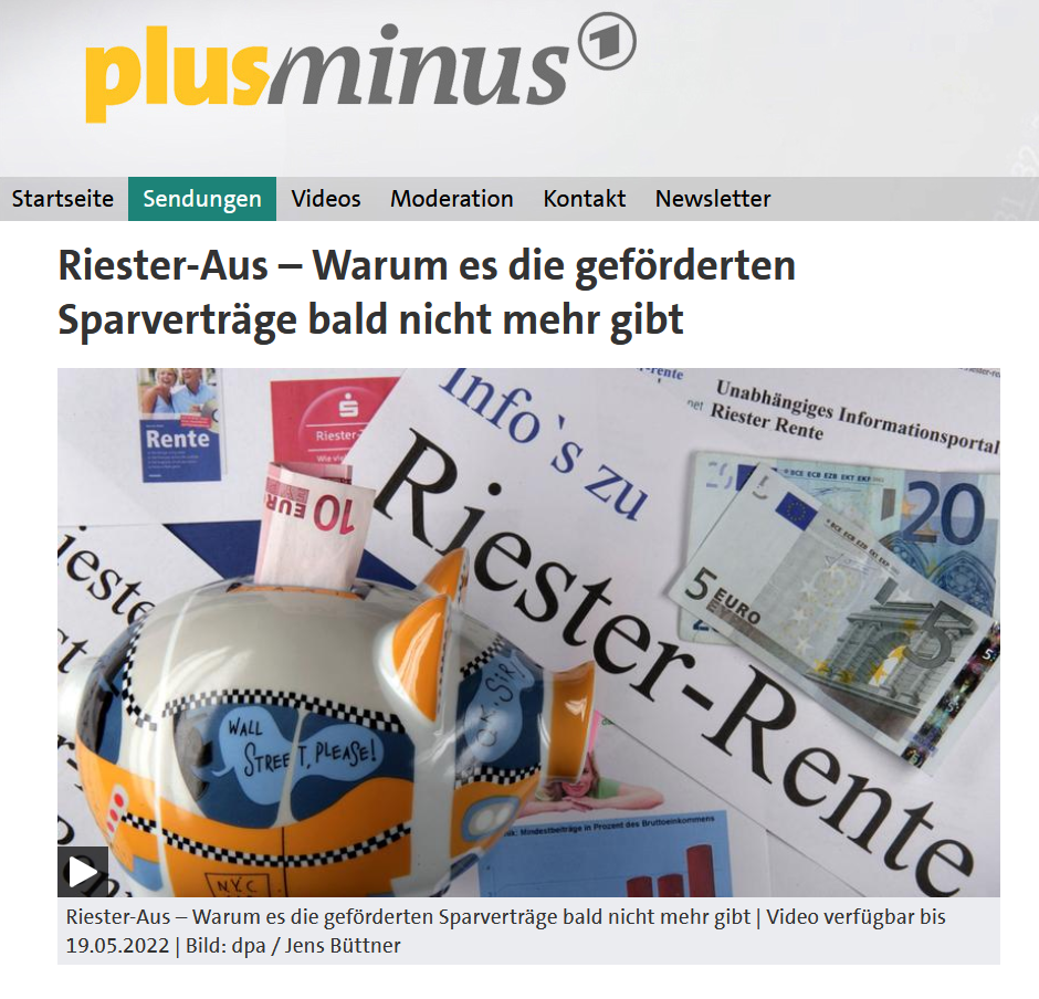 plusminus_Riester-Aus