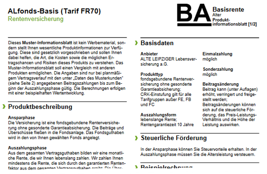 Muster_PIB_ALfonds-Basis Alte Leipziger Vergleich Fondssparplan