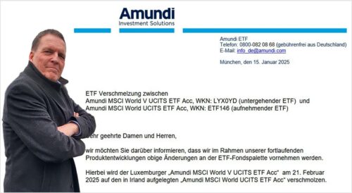 Anlegerfrust Amundi ETF Verschmelzung MSCI World V Acc_k